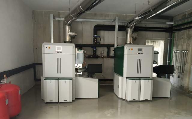 Calderas de biomasa en colegios de Jaen gracias a la Diputacion