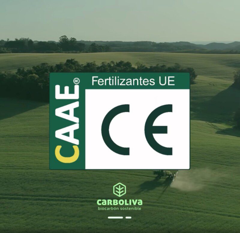 El biochar de Carboliva se convierte en el primero de España certificado como fertilizante UE con marcado CE
